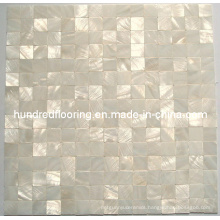 White Mother of Pearl Shell Mosaic Tile (HMP69)